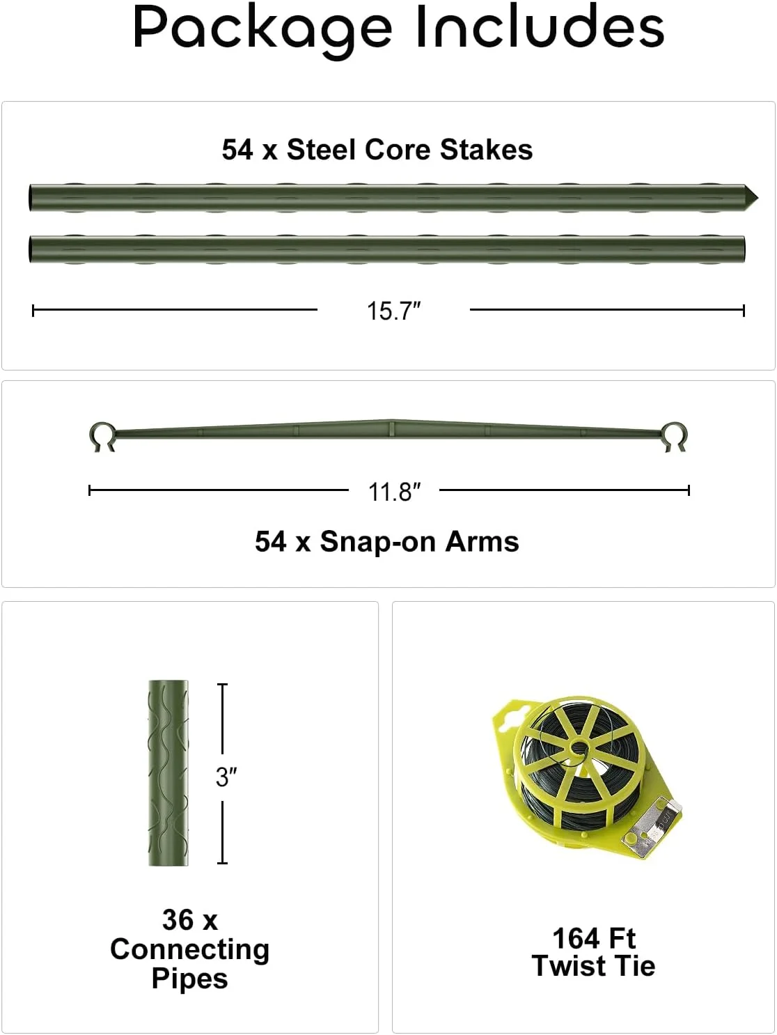 6pack绿色无夹子