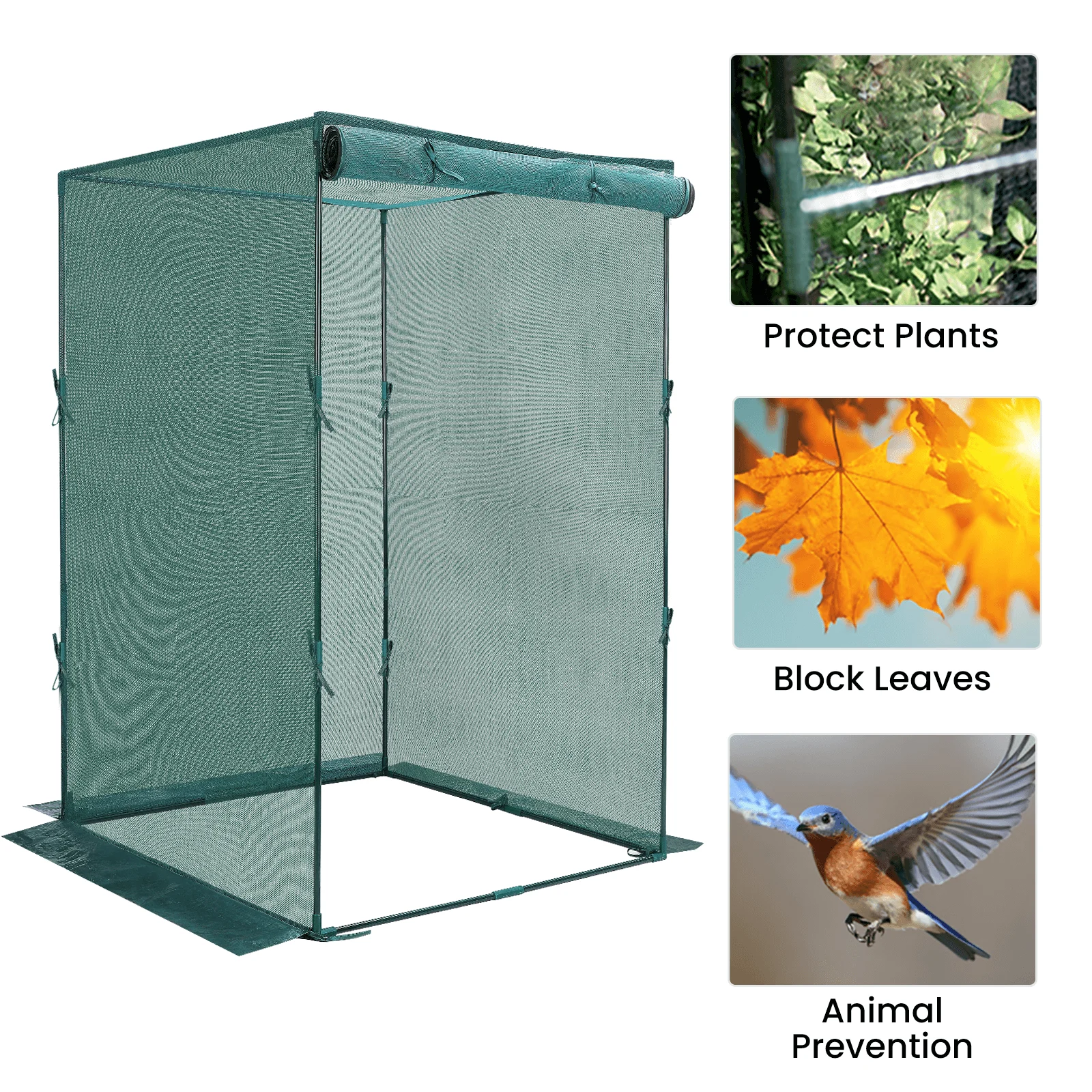 1-44 GROWNEER Crop Cage 4′ X 4′