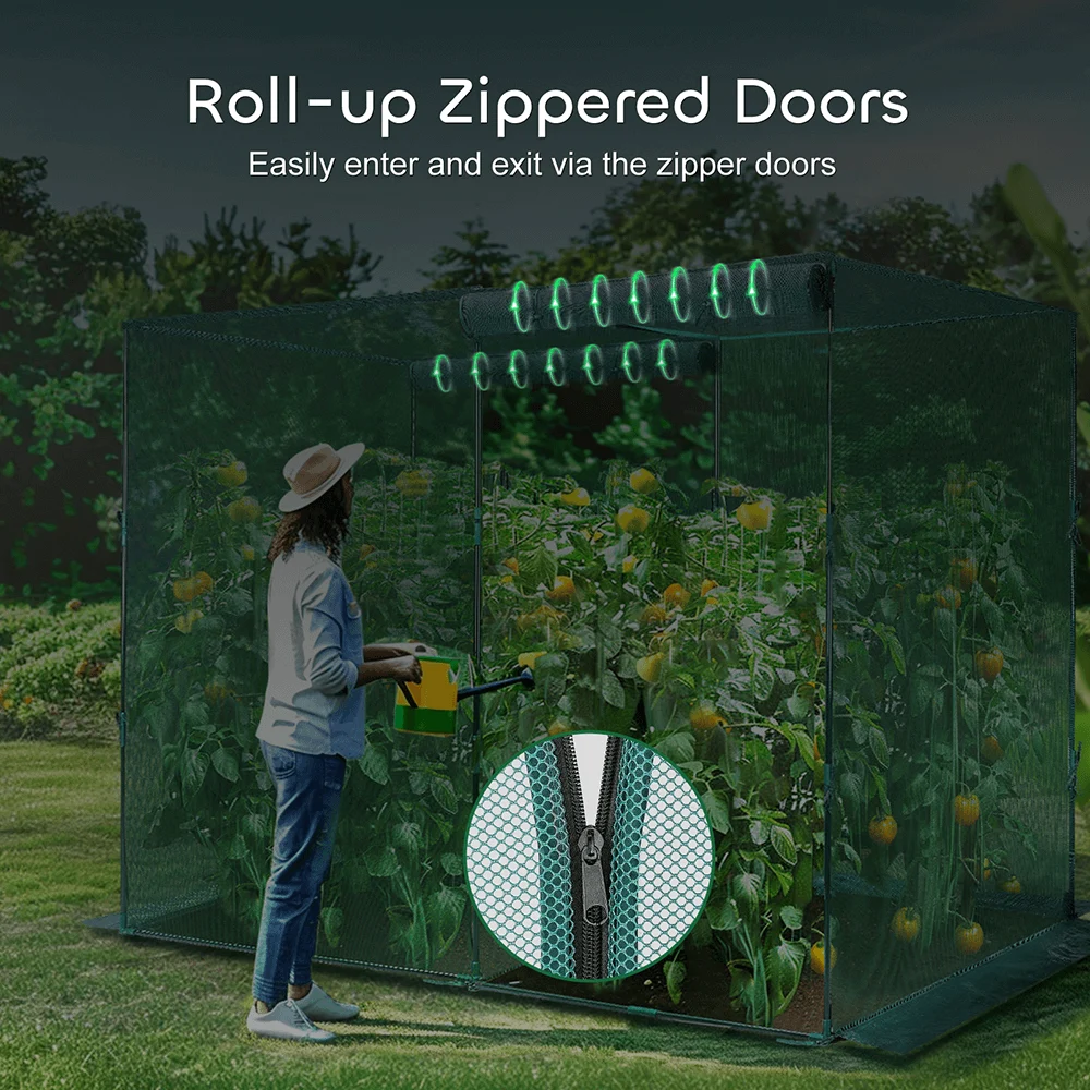 GROWNEER Crop Cage 6.5' x 10' -5 GROWNEER Crop Cage 6.5' x 10'