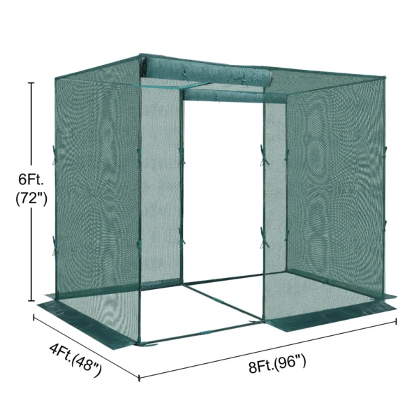 GROWNEER Crop Cage 4′ X 8′