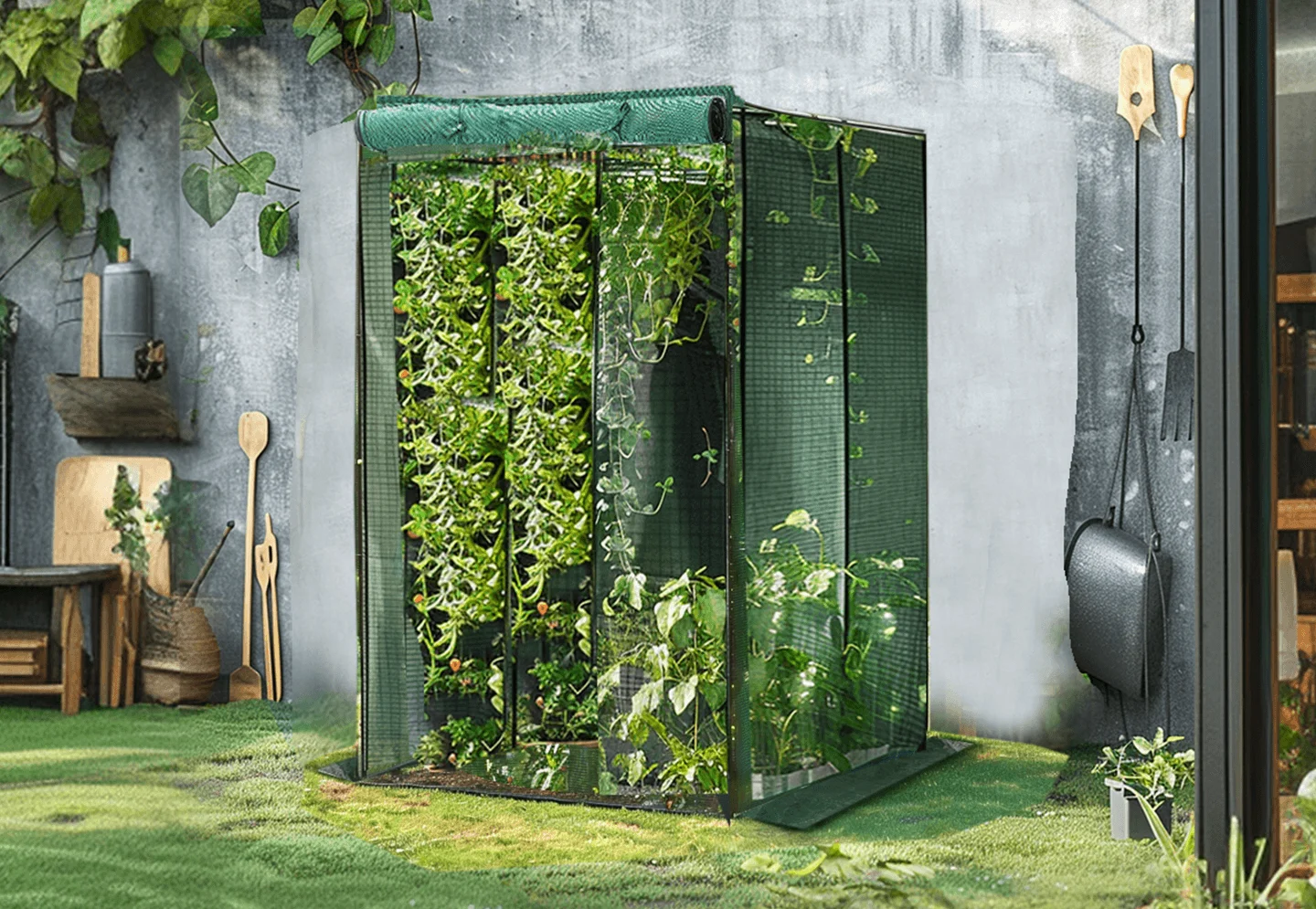 detail_7-44 GROWNEER Crop Cage 4′ X 4′