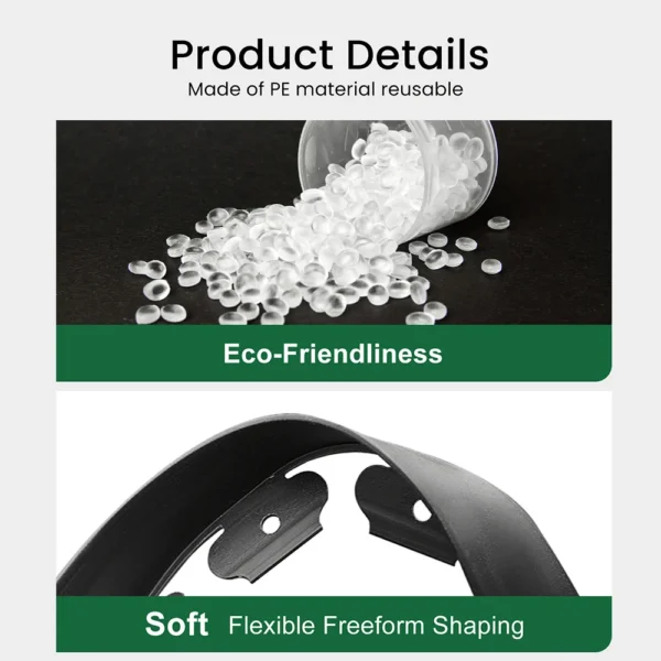 GROWNEER No-Dig Landscape Edging Kit 3