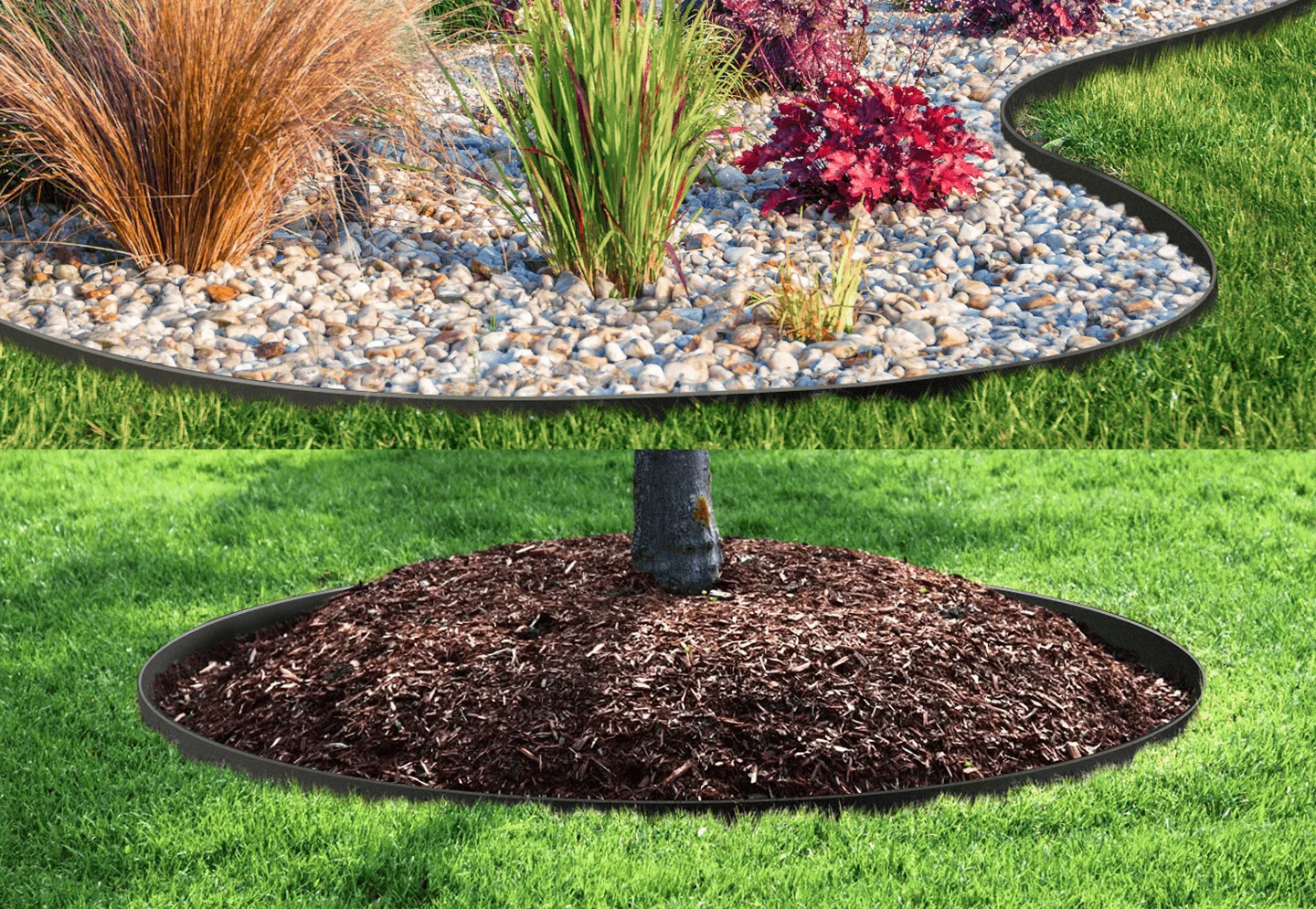 GROWNEER 200FT No-Dig Landscape Edging Kit 8