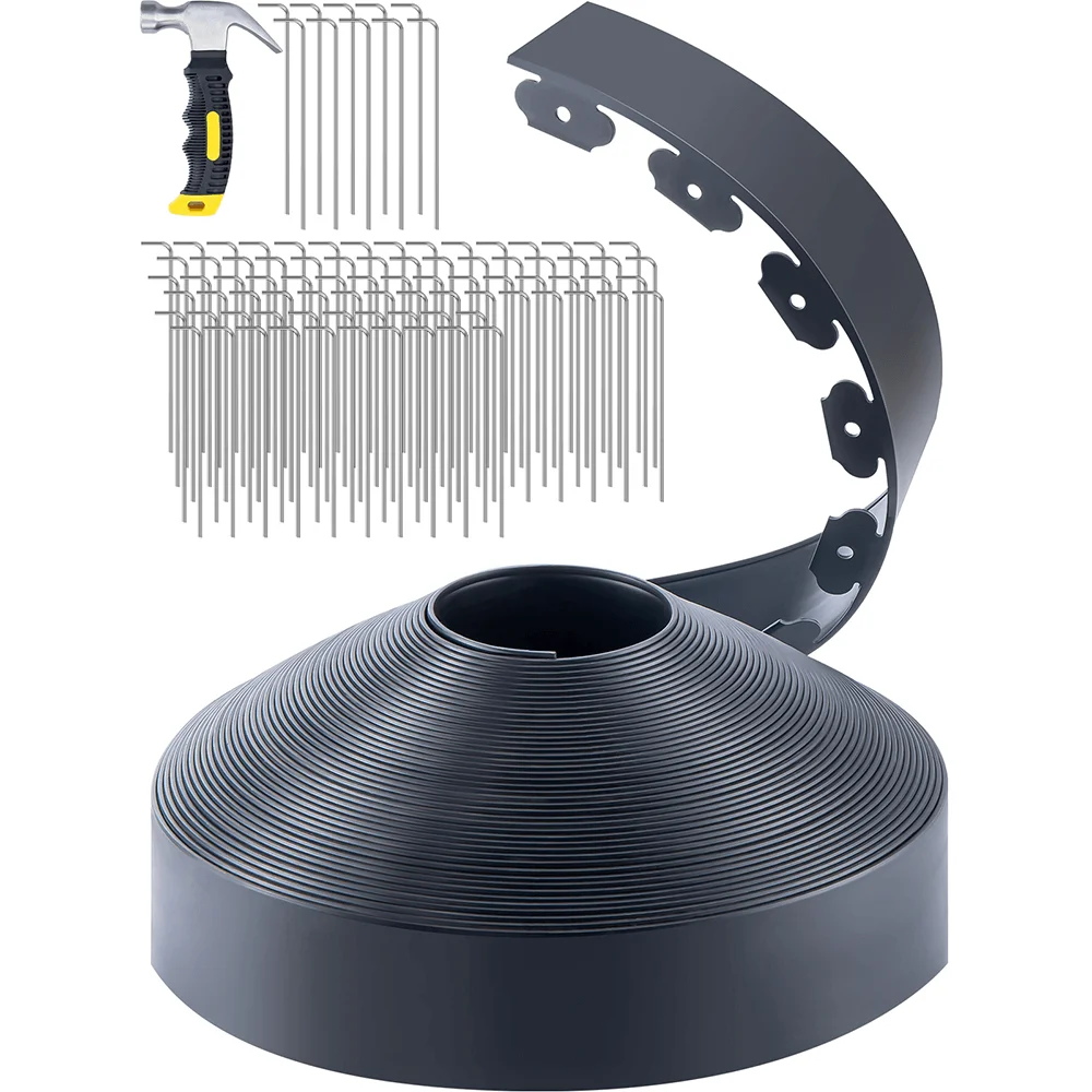 GROWNEER No-Dig Landscape Edging Kit GROWNEER No-Dig Landscape Edging Kit